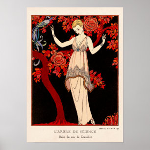 Póster L'Arbre de ciencia por George Barbier