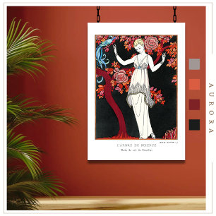 Póster L'Arbre de Science (1914) de George Barbier