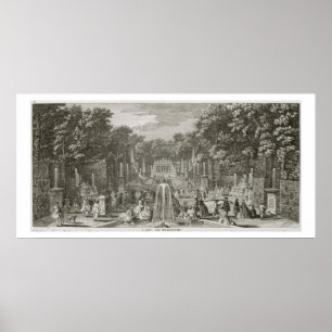 Póster L'Arc de Triomphe, Versalles (grabado)