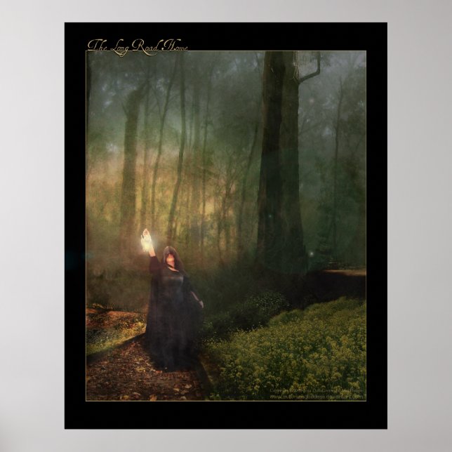 Póster larga casa de carretera (Frente)