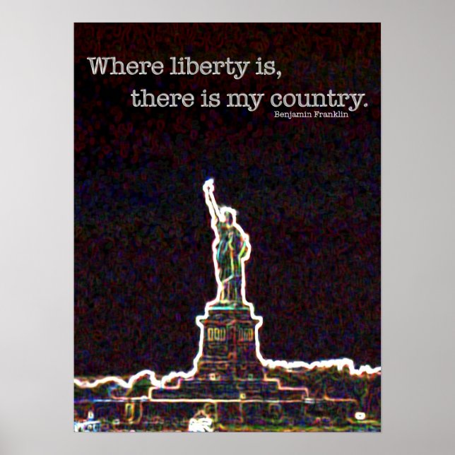 Póster Larga vida a la libertad (Frente)