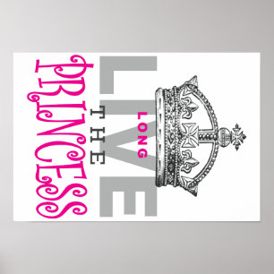 Póster Larga vida a la princesa