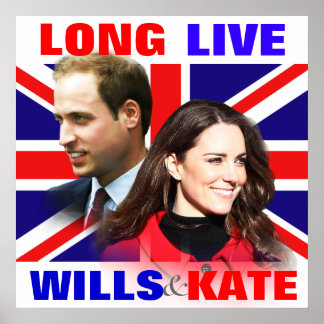Póster Larga vida a Wills & Kate Picture Poster