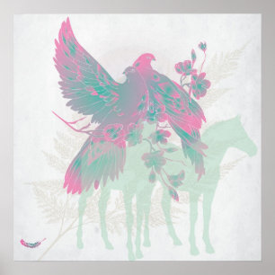 Póster Large "FEEL ALIVE" Artwork Print - On Sale 60% Off