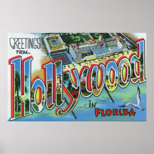 Póster Large Letter Scenes, Greetings From 4