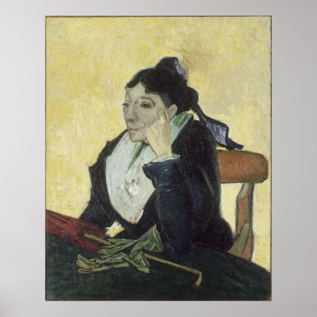 Póster L'Arlesienne: Madame Ginoux de Vincent Van Gogh (Frente)