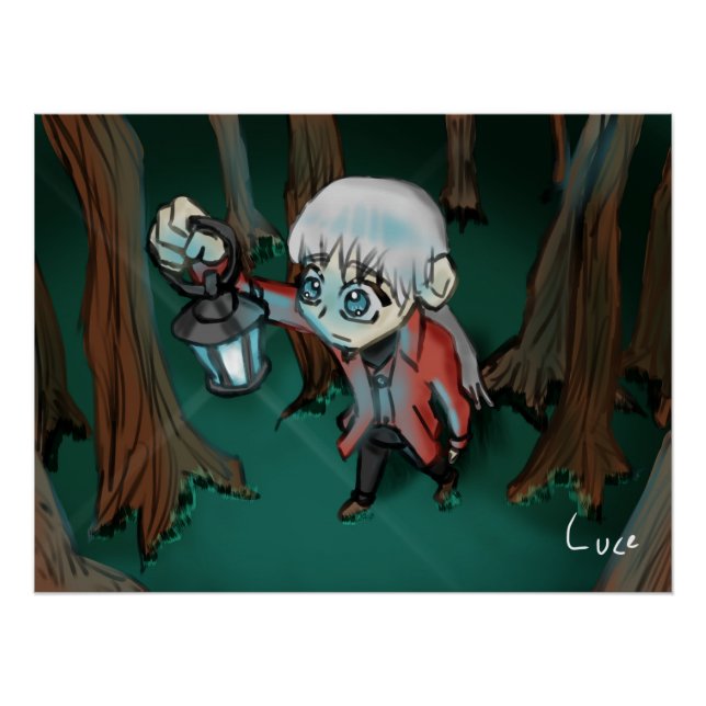 Póster L'arpenteur des brumes (Anverso)