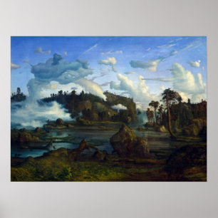 Póster Lars Hertervig The Tarn