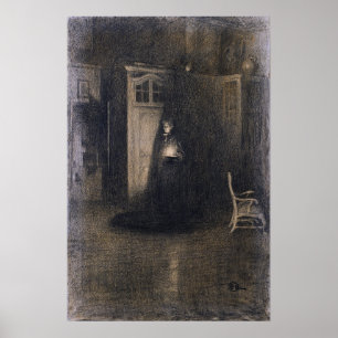 Póster Larsson - Buenas noches Thielska