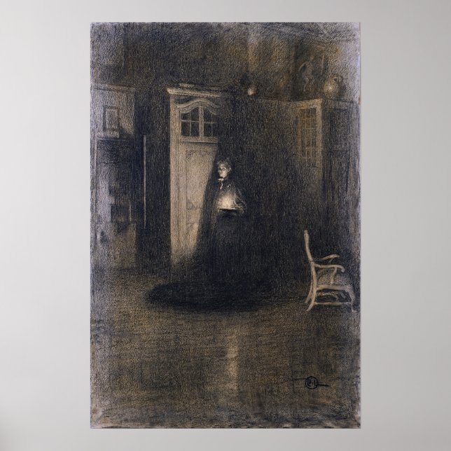 Póster Larsson - Buenas noches Thielska (Frente)