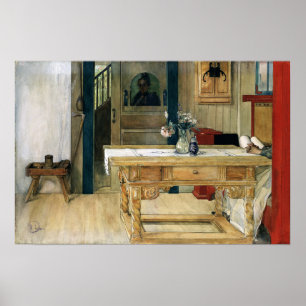 Póster Larsson - Descanso del Domingo