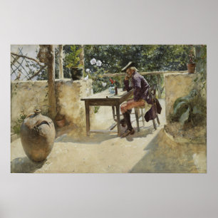 Póster Larsson - El Vino