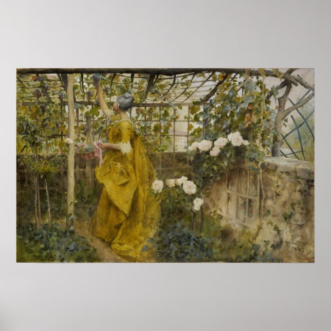 Póster Larsson - El Vino (Frente)