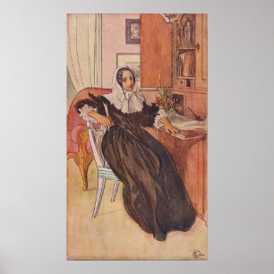 Póster Larsson - Fredrika Bremer