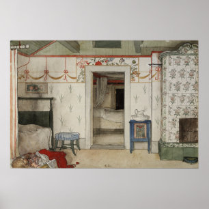 Póster Larsson - La siesta de Brita (De Un Hogar)