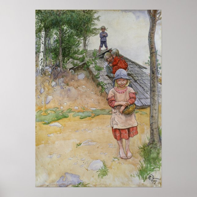 Póster Larsson - Por La Bodega (Frente)