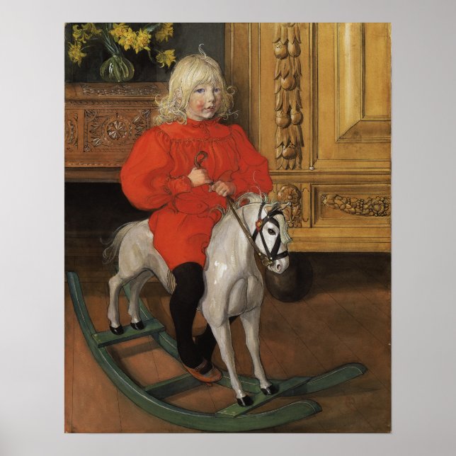 Póster Larsson - Retrato De Casimir Laurin (Frente)