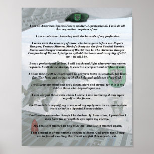 Póster las 10mas fuerzas especiales agrupan a