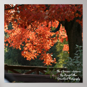 Póster Las 4 estaciones - Poster del otoño