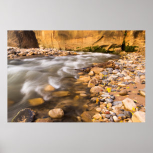 Póster Las Agujas Del Río Virgen El 4 De Otoño