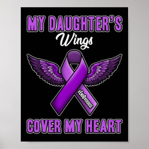 Póster Las alas de mi hija cubren mi corazón Fin Sobredos