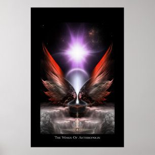 Póster Las Alas Del Poster De Archivos De Antropolis HC