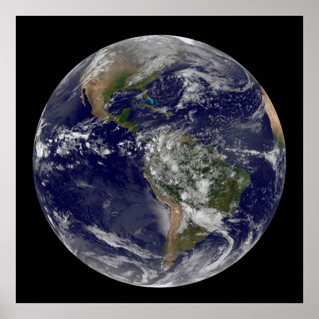 Póster Las Américas en el Día de la Tierra. (Frente)