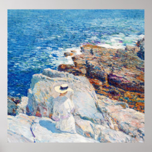 Póster Las aristas del sur, auspiciadas por Childe Hassam