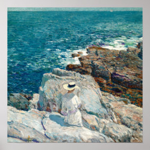 Póster Las aristas del sur, auspiciadas por Childe Hassam