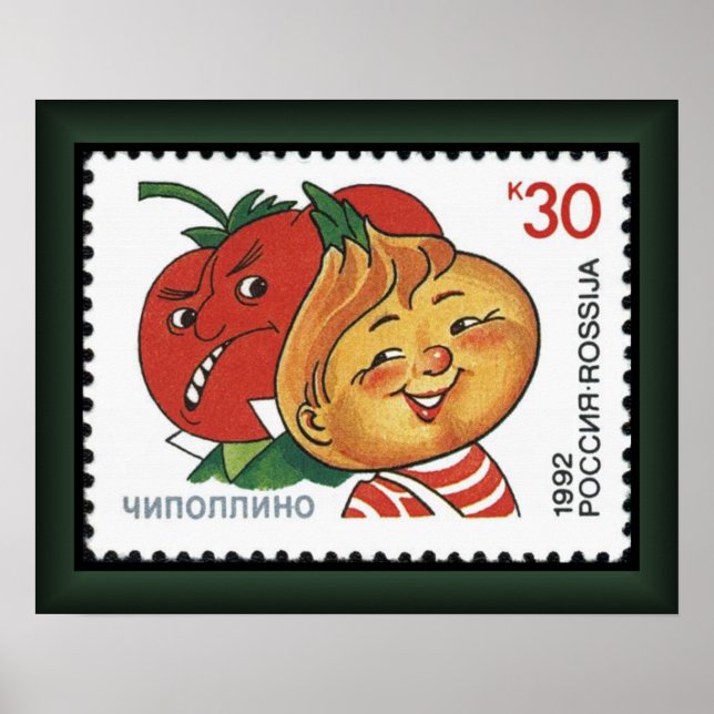 Póster Las aventuras de Cipollino~Writer: D. Rodari~* (Frente)