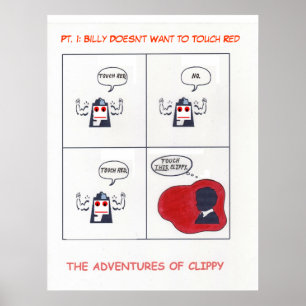 Póster Las aventuras de Clippy, Pt. 1