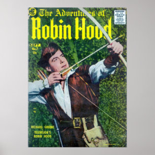 Póster Las aventuras de Robin Hood 