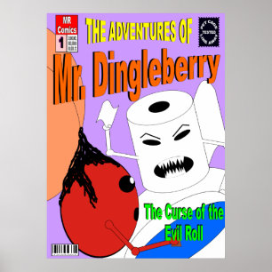 Póster Las aventuras de Sr. Dingleberry