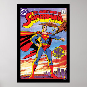 Póster Las aventuras de Superman #424