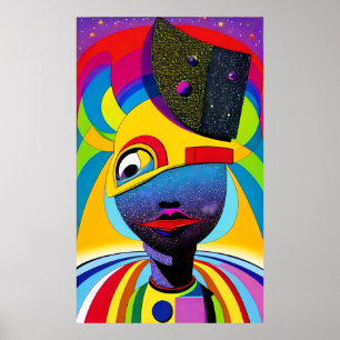 Póster Las aventuras del Chica bananero - Ken Gage Art