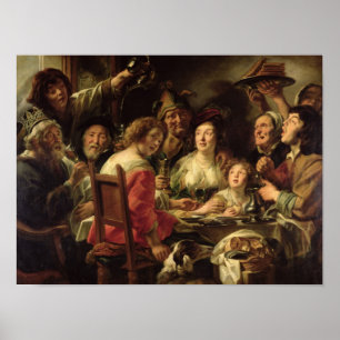 Póster Las bebidas del rey