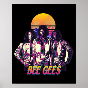 Póster Las Bee Gees Viven Para Hombres Y Mujeres