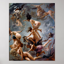 Póster Las brujas van a su sabbat | Falero |