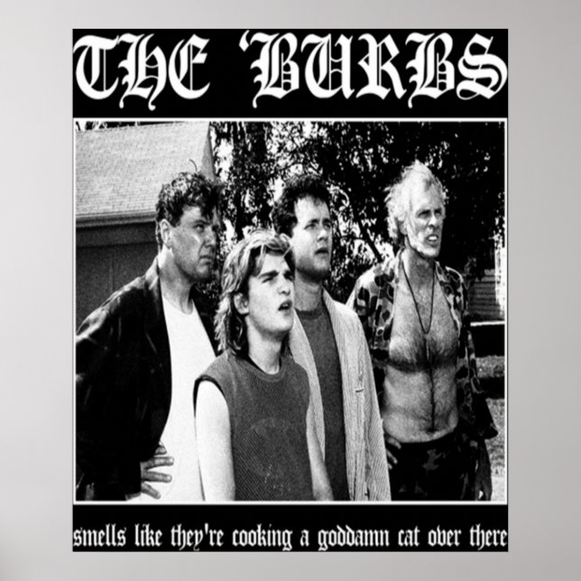 Póster Las Burbs (Frente)