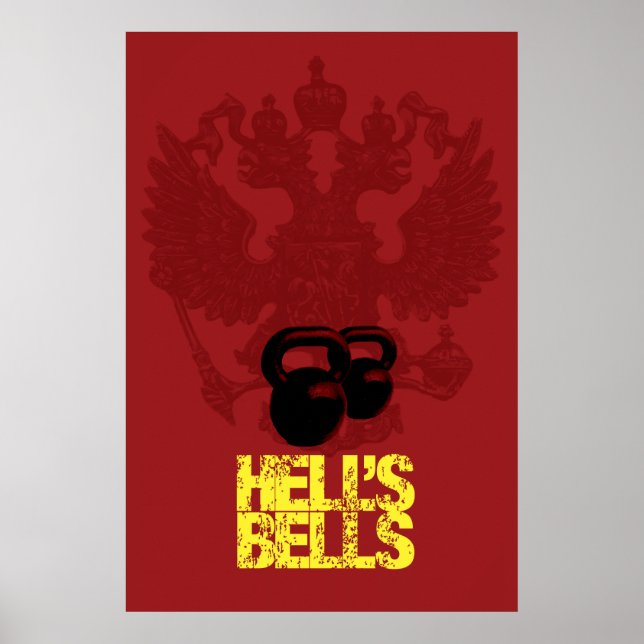 Póster Las campanas del infierno - Poster de Kettlebell (Frente)