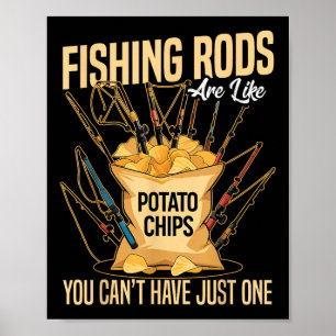 Póster Las cañas de pescar Cast And Catch son como papas