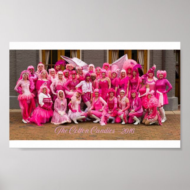 Póster Las caramelos de algodón de 2016 (Frente)