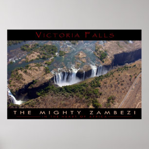 Póster Las cataratas Victoria (v2)