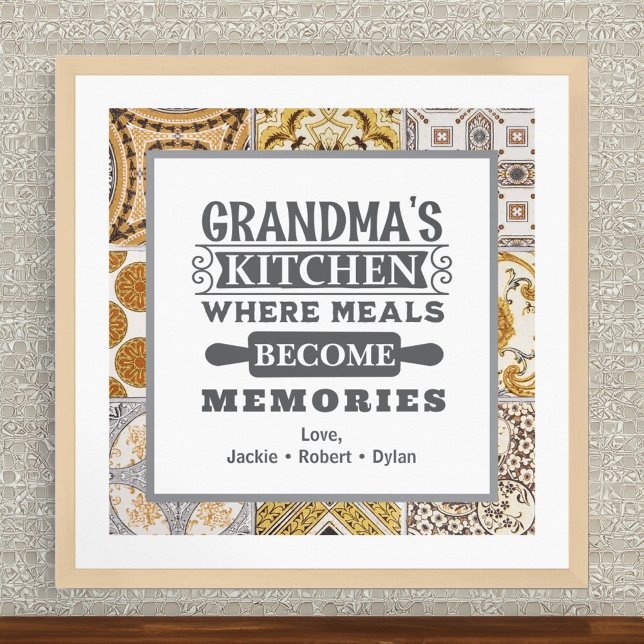 Póster Las comidas rusticas de las abuelas se convierten  (Subido por el creador)