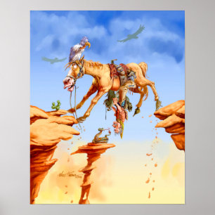 Póster Las "cosas están mirando para arriba "