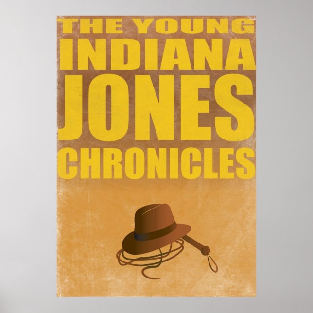 Póster Las crónicas del joven Indiana Jones (Frente)