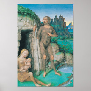 Póster Las cuatro condiciones de la sociedad: El estado