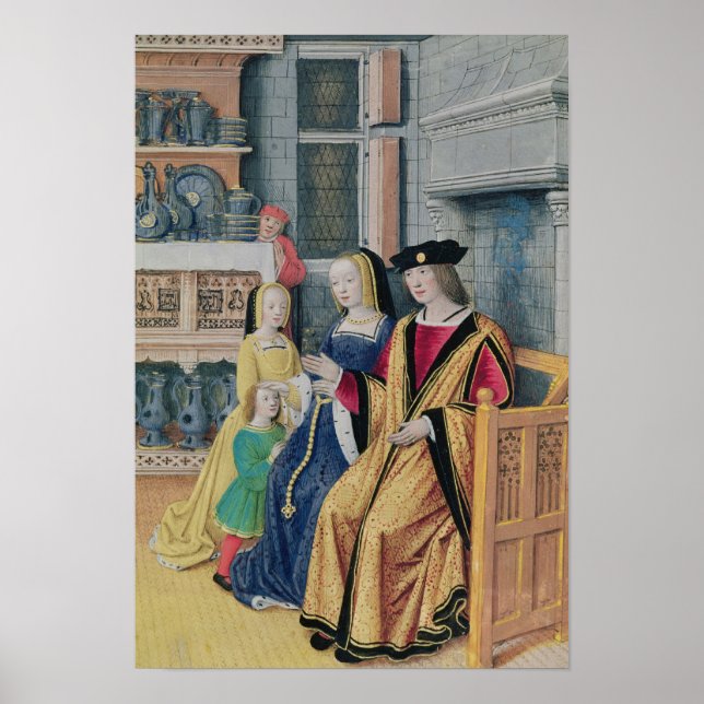 Póster Las cuatro condiciones de la sociedad: la nobleza (Frente)