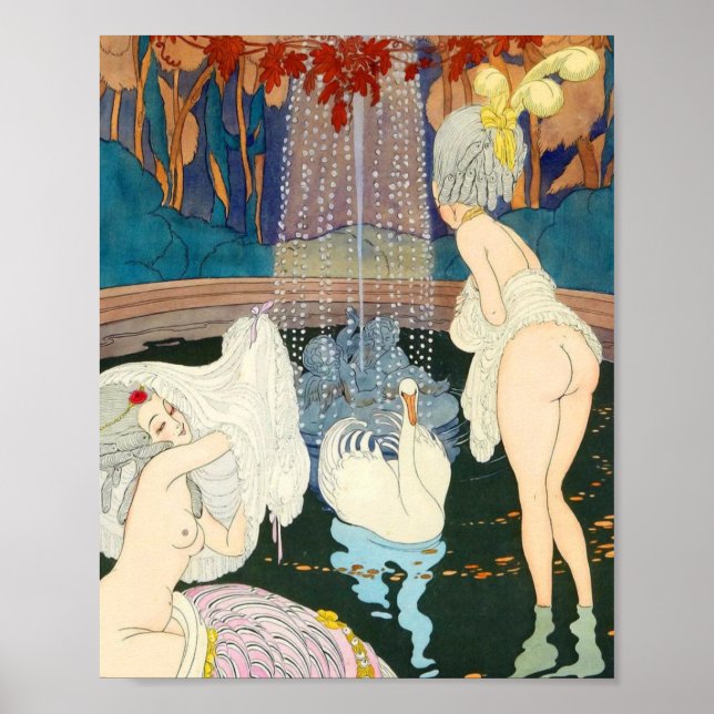 Póster Las Damas - Gerda Wegener (Frente)