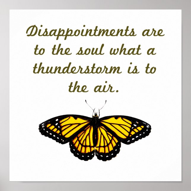 Póster Las Decepciones Son Para El Alma (Frente)